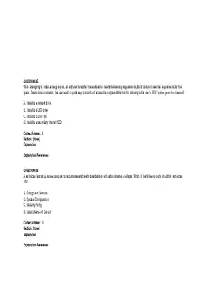 Windows Server Security - Practice Test and Answers Part 5
