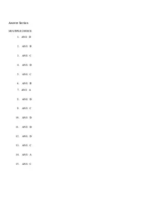 In a Market Economy Answer Key