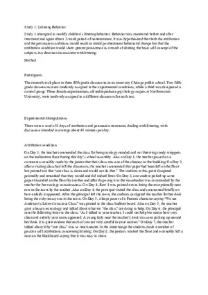 Opinions and Social Pressure - Conformity Study Guide Part 5