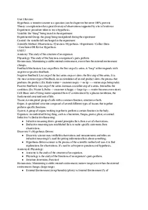Fundamentals of Anatomy and Physiology Homeostasis and Reasoning