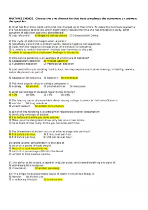 Nutrition  Quiz 3 - Practice Questions