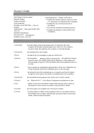 Anatomy of Constitution Answer Key