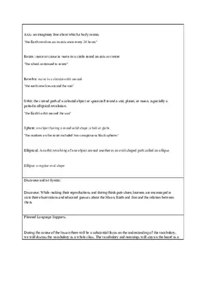 Incorporating a Hands-on Scientific Experiment Lesson Plan Template