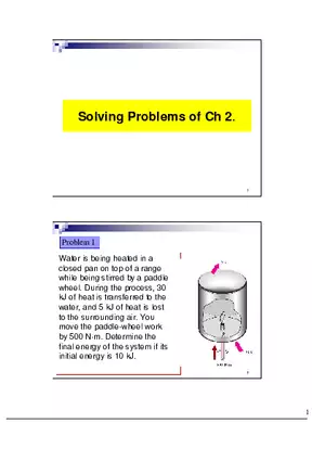 Chapter 2 Problems - Slides Notes