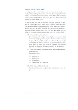 The Market Maker Method Study Guide Part 1