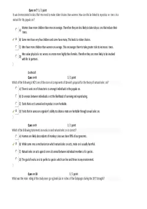 Foundations of Psychology, Neuroscience and Behaviour Exam Answer Key 2
