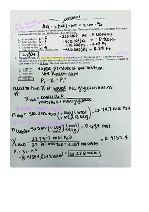 Preparation for General Chemistry Skills Class Worksheet 4