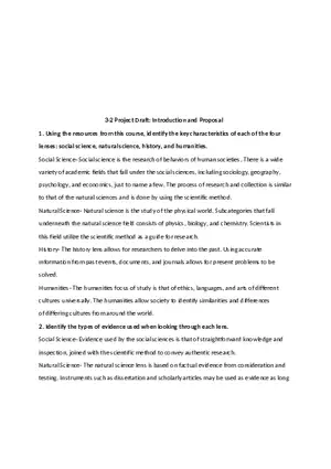 Introduction and Proposal