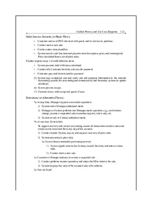 Unified Process and Use Case Diagrams Lecture Notes 3
