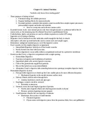 Animal Nutrition