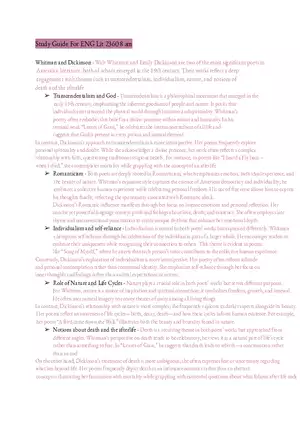 Literary Analysis: 19th-Century American Authors