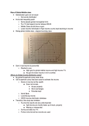 Lecture 1.1 Rise of Middle Class