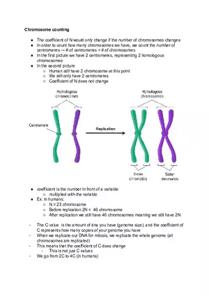 Chromosome Counting