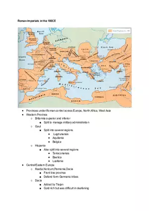 Roman Imperials in the 180CE