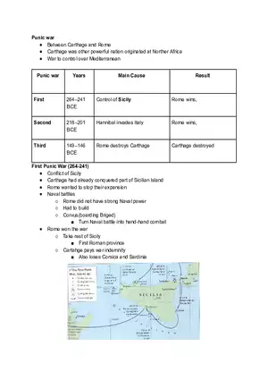 First Punic War (264-241)