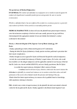 Sheeley v. Memorial Hospital Case Brief