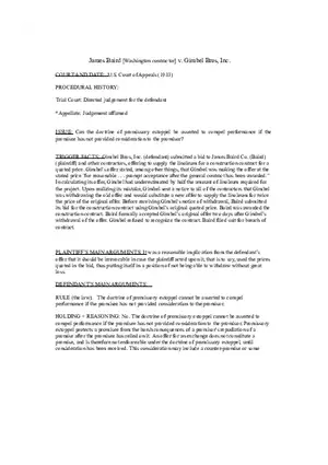 James Baird v. Gimbel Bros