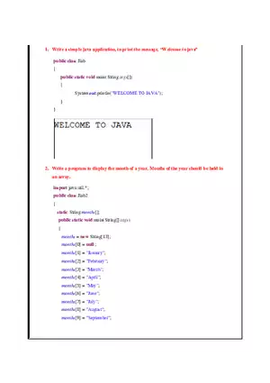 Java manual - Java Practicals Part 1