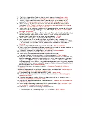 Individual Income Taxation Answers