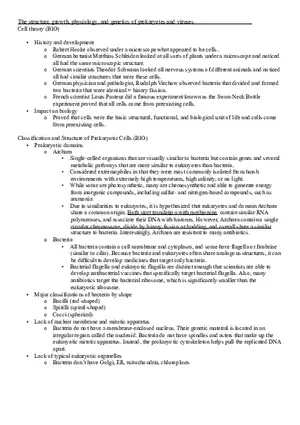 The Structure Growth Physiology and Genetics