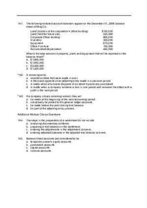 Chapter 4 Test Bank for Principles of Accounting Part 3