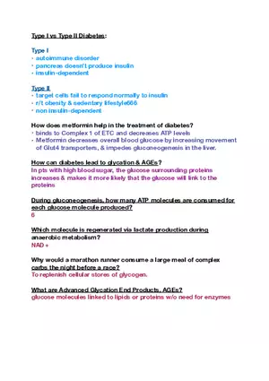 Amino Acids, Peptide Bonds and Protein Structure Study Guide 5