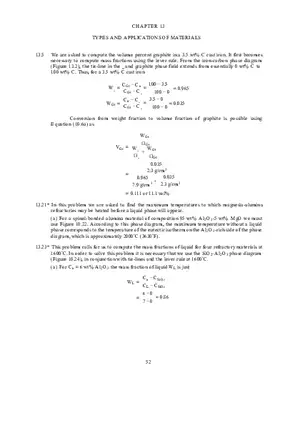 Fundamentals of Materials Science and Engineering Solutions Ch 13-16