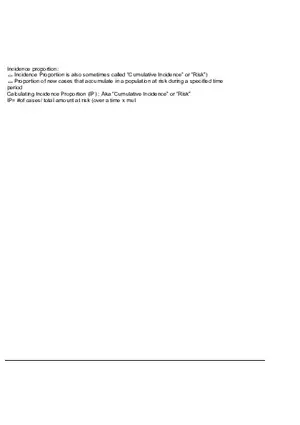 What is Epidemiology Part 2