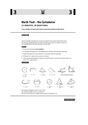 Reading Literature Test Part 3