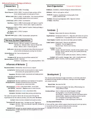 Notes for Behavioral Sciences