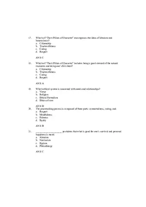 Understanding Ethics Answer Key Part 7
