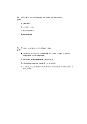 Understanding Ethics Answer Key Part 4