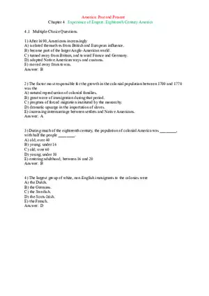 Experience of Empire - Eighteenth-Century America