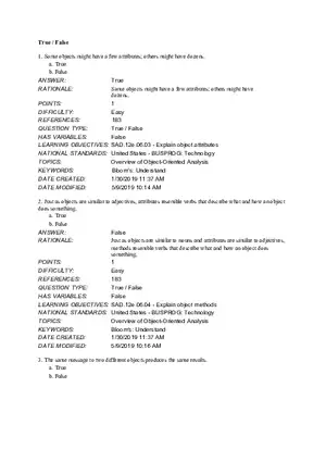 Chapter 06 Object Modeling