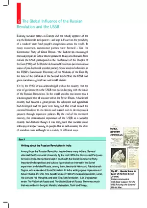 The Global Influence of the Russian Revolution and the USSR