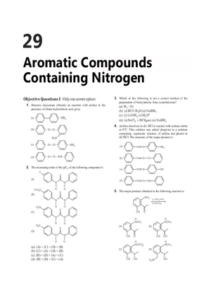29 Aromatic Compounds Containing Nitrogen