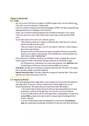 Chapter 5 Off-Site SEO