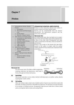Chapter 7 Friction