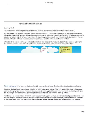 Forces and Motion. Basics