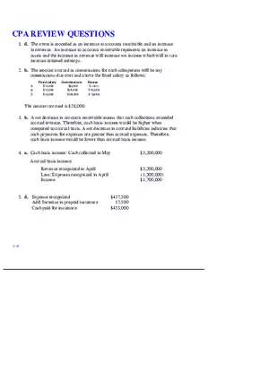 Chapter 2 Review of the Accounting Process CPA Questions