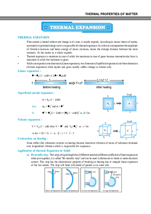 Thermal Expansion