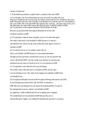 Chapter 6 Problem Set