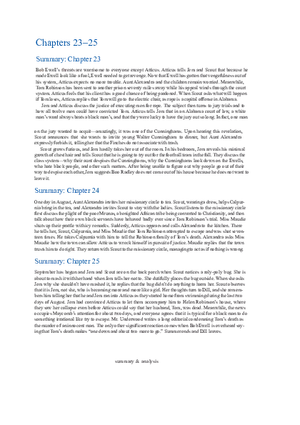 To Kill a Mockingbird Summary & Analysis Ch. 23-25