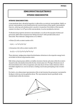 Intrinsic Semiconductor