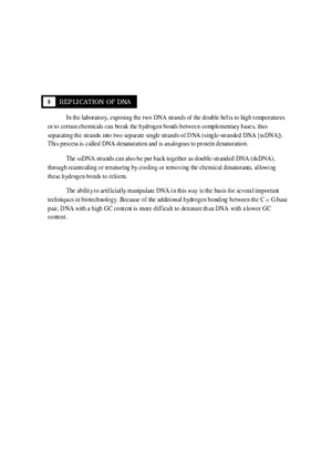 5  Replication of DNA