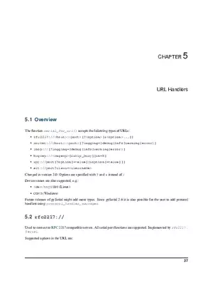 Chapter 5 URL Handlers