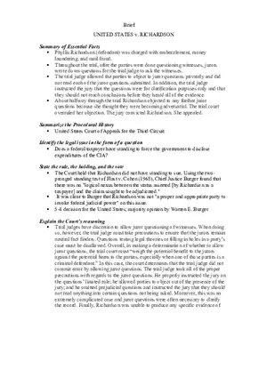 United States v. Richardson