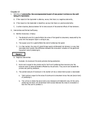 Microeconomics Chapter 10