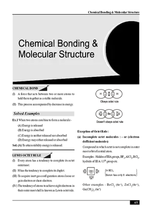 Chemical Bonding & Molecular Structure