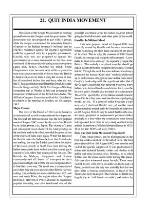 22. Quit India Movement